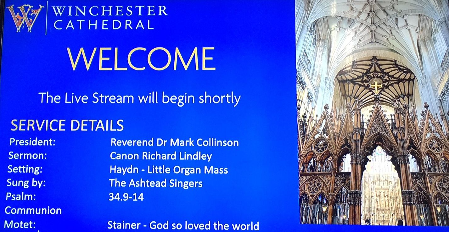 Winchester Cathedral Eucharist Info